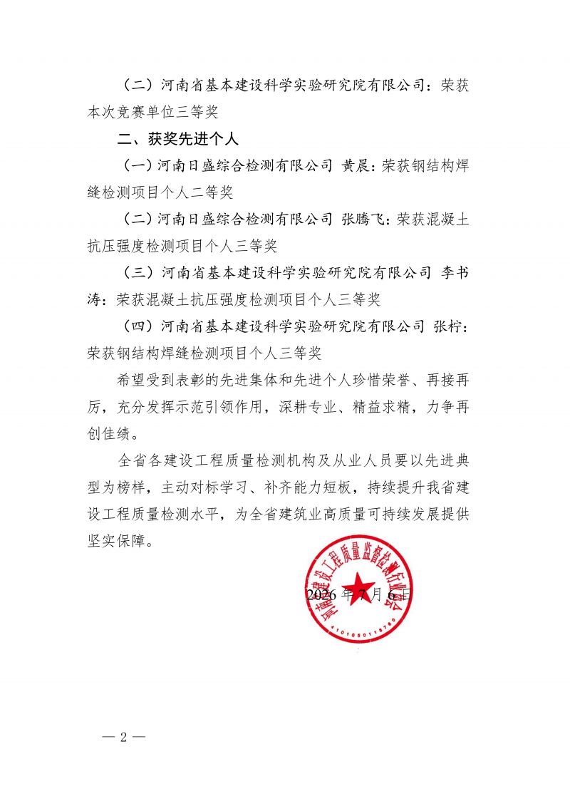 豫建检协〔2026〕44号-关于表彰第二届建设工程质量检测专业人员技能竞赛获奖先进单位及个人的通报_02.png